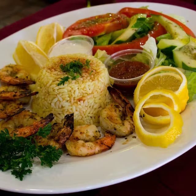 Grilled Shrimp.