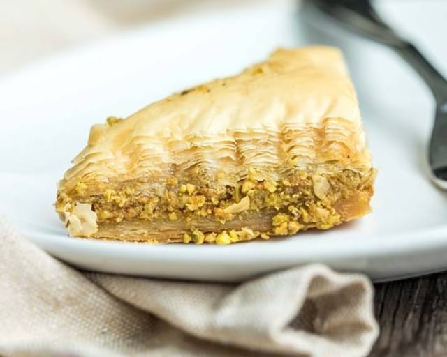 Pistachio Baklava.
