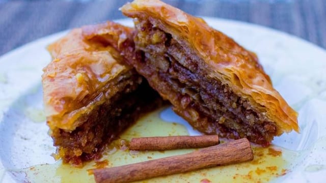 Walnut Baklava.